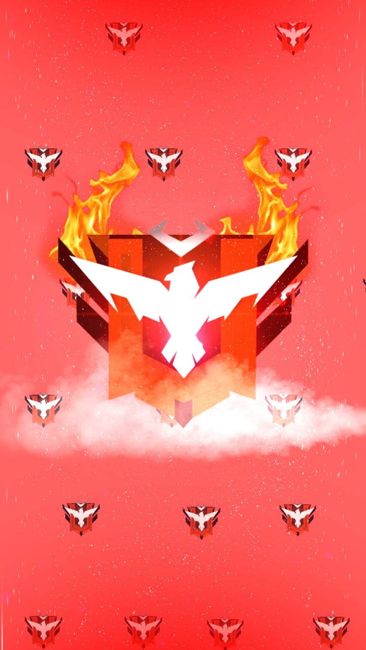 Free Fire Heroic, phoenix, fiery flames, HD Phone Wallpaper