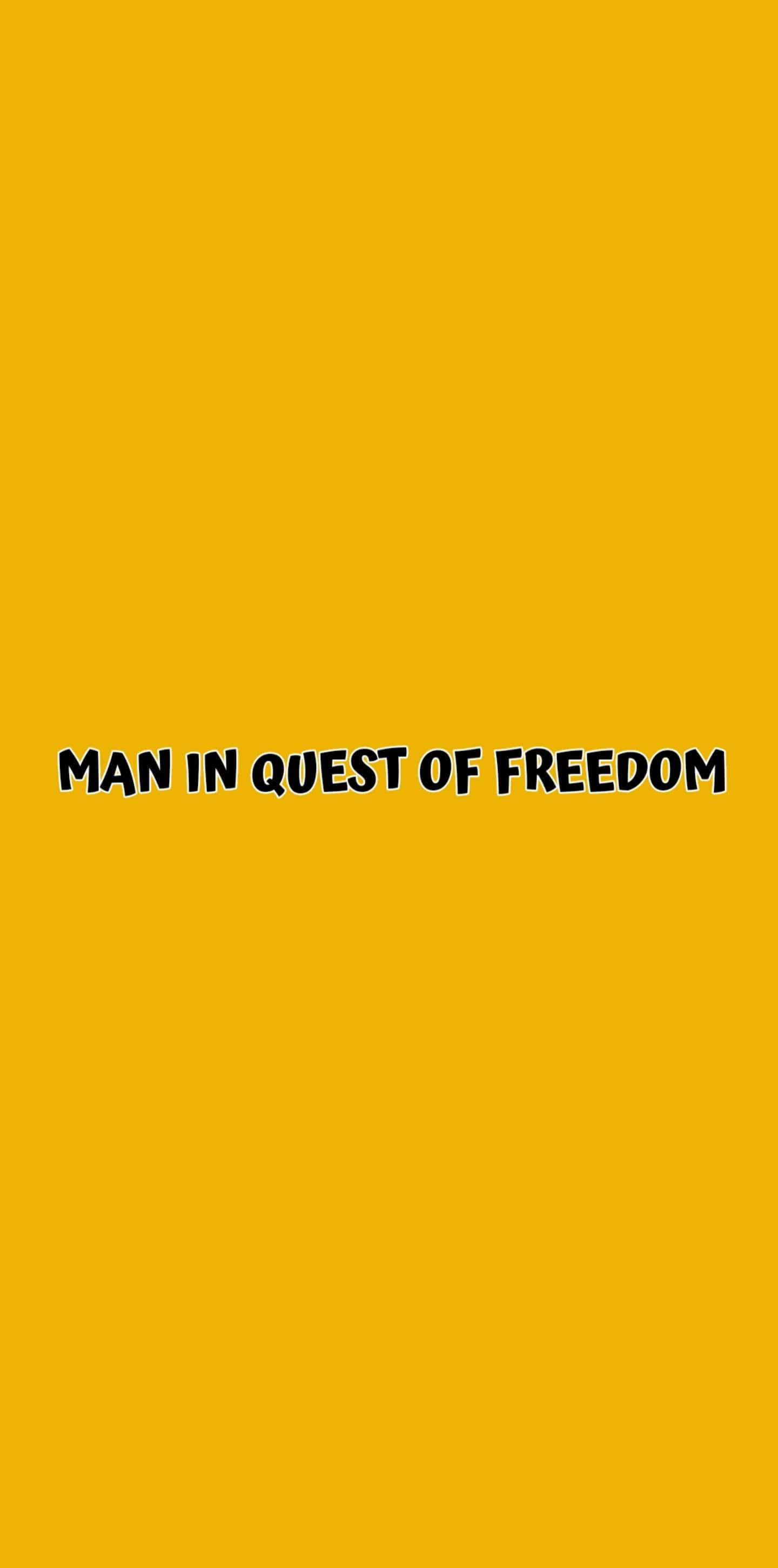 Freedom, plain yellow phone, mustard yellow, 2K Phone Wallpaper