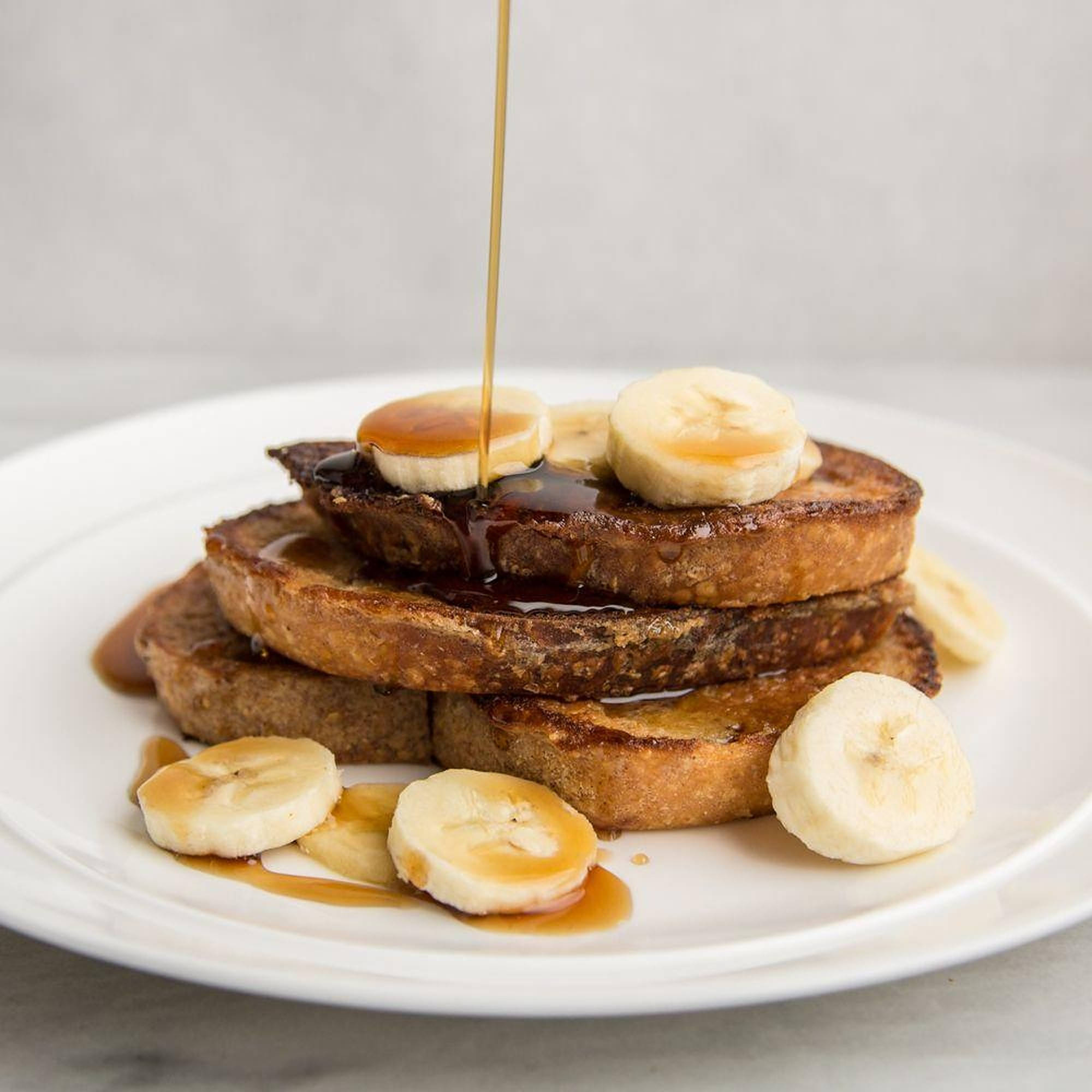 French Toast, golden syrup, crispy French toast, Full HD Desktop Wallpaper