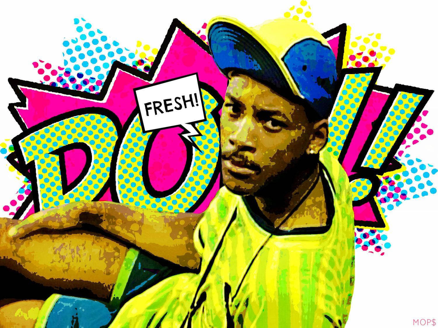 Fresh Prince, yellow shirt, blue cap, HD Desktop Wallpaper