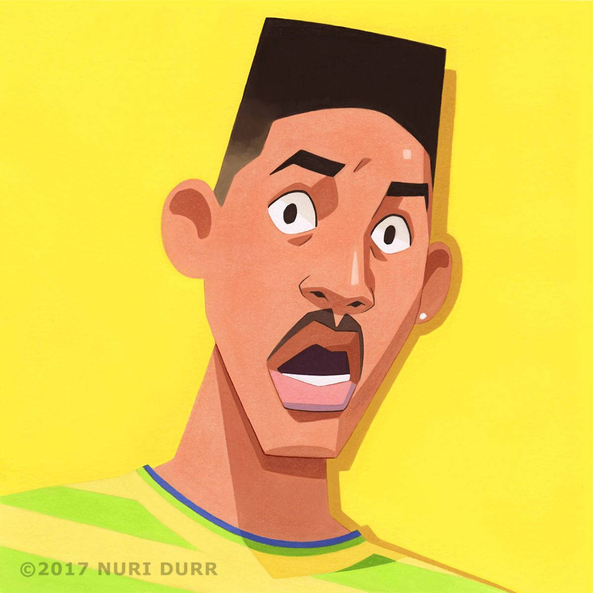Fresh Prince, Hard Work Pays Off, yellow background, SD Desktop Wallpaper