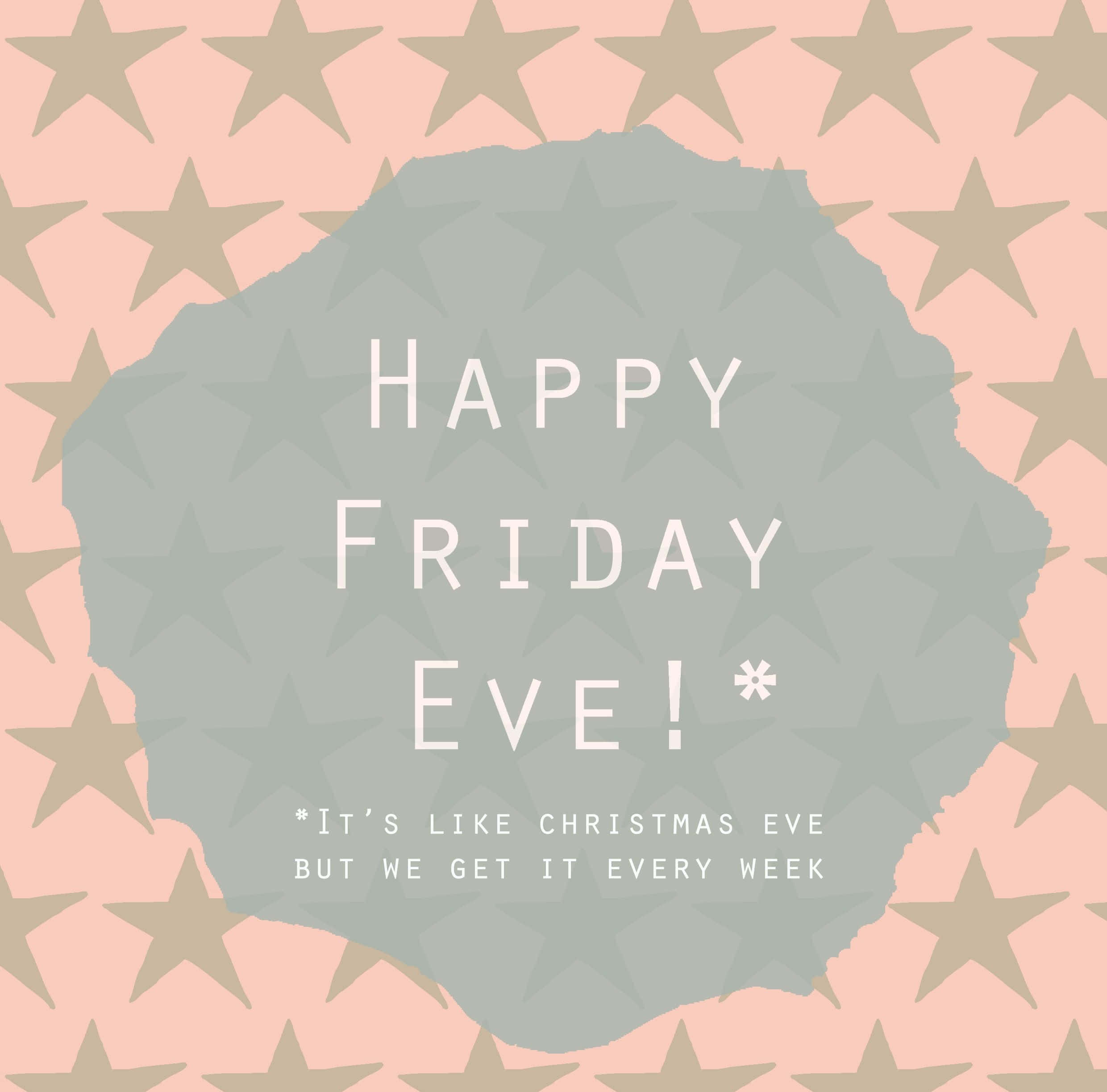 Friday Eve, pink background, beige stars, Full HD Desktop Wallpaper