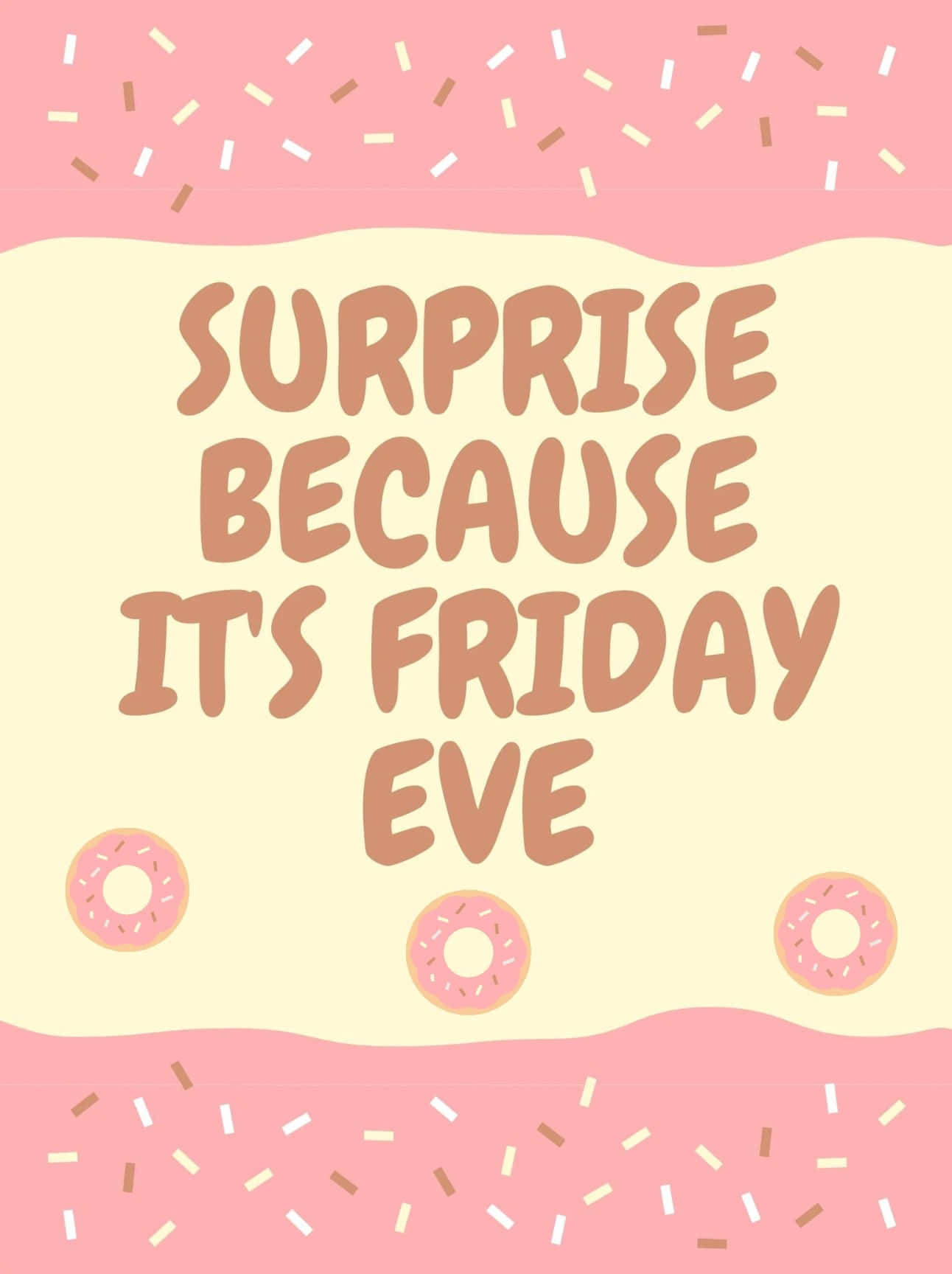 Friday Eve, surprise, pink, HD Phone Wallpaper