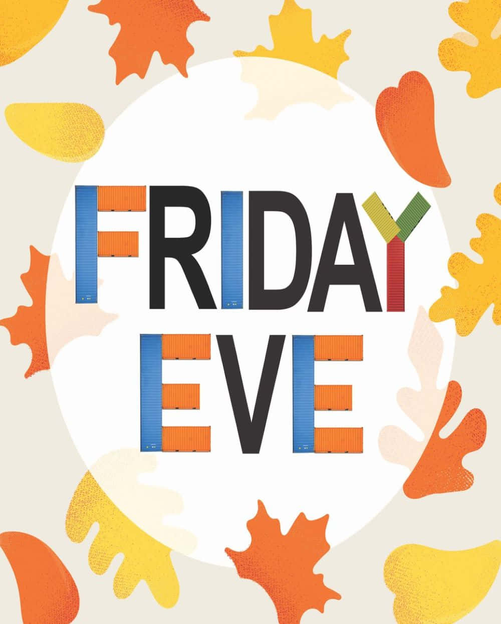 Friday Eve, autumn leaves, warm tones, SD Phone Wallpaper