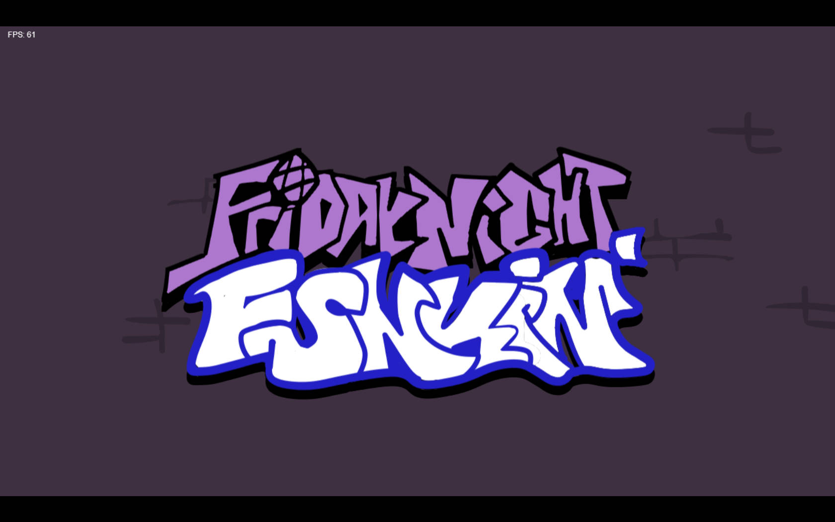 Friday Night Funkin, purple, white, HD Desktop Wallpaper