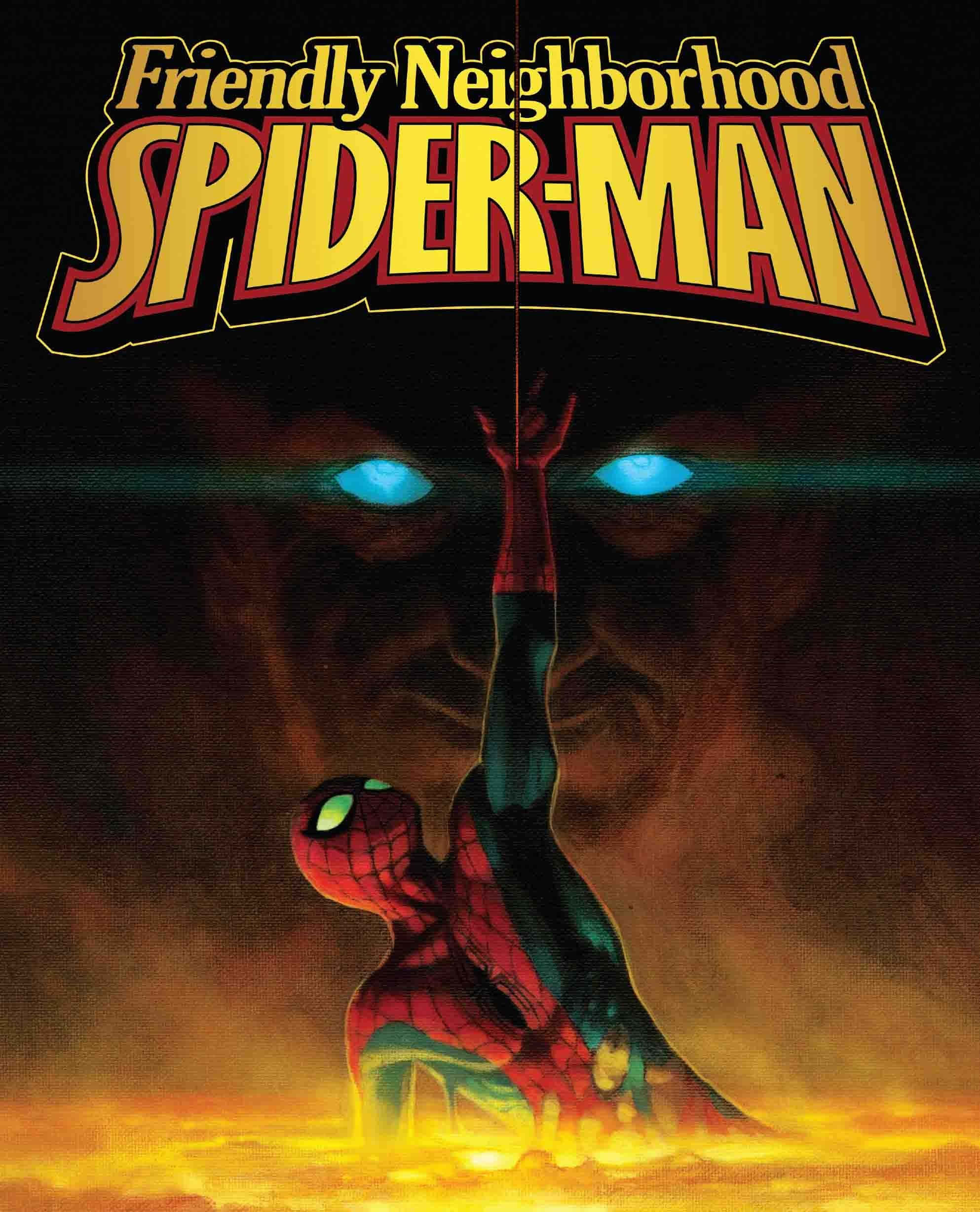 Friendly Neighborhood Spider-Man, 1986, glowing blue eyes, Full HD Phone Wallpaper
