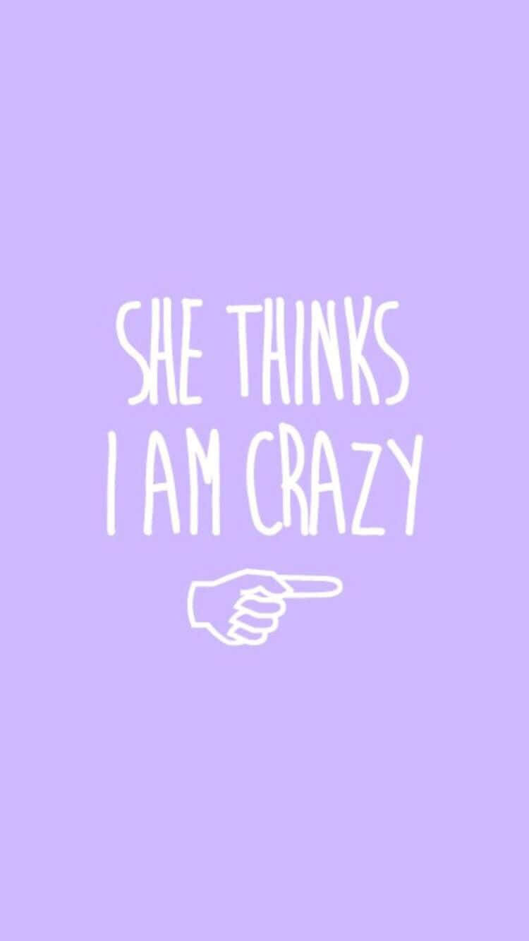 Friends iPhone, lavender background, white handwritten text, HD Phone Wallpaper