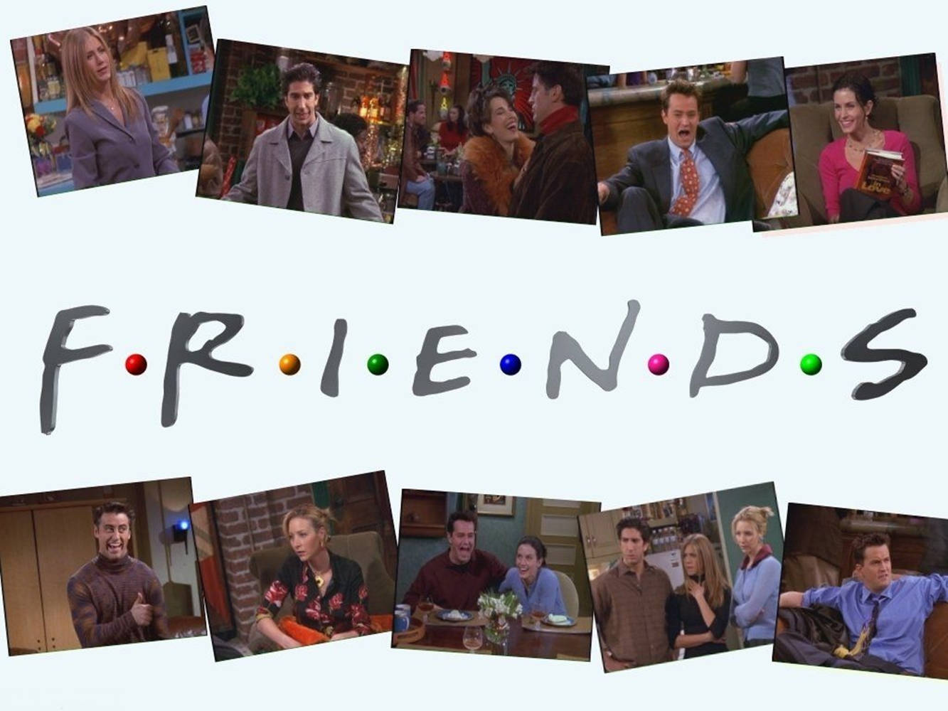 Friends, logo, TV show, HD Desktop Wallpaper