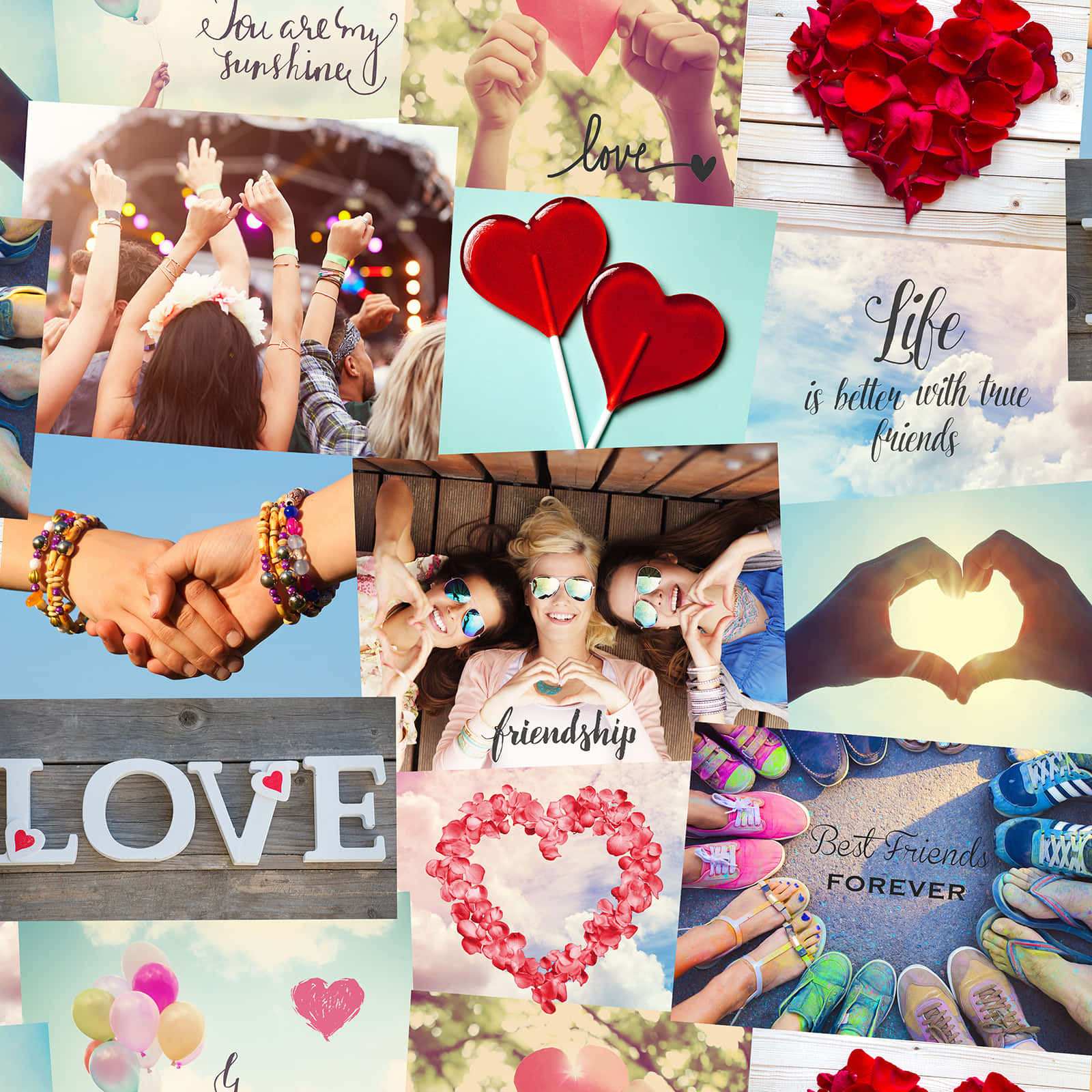 heart-shaped lollipops, hands forming hearts, colorful sneakers, HD Desktop Wallpaper