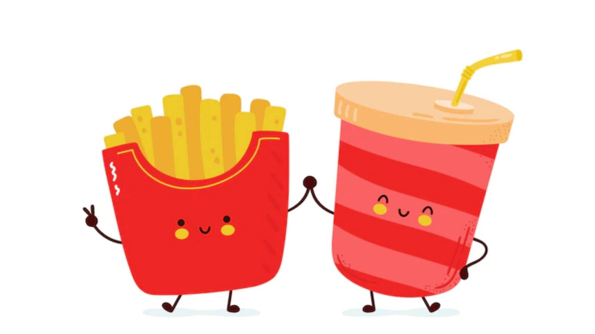 French Fries, Soda, french fry box, Full HD Desktop Wallpaper