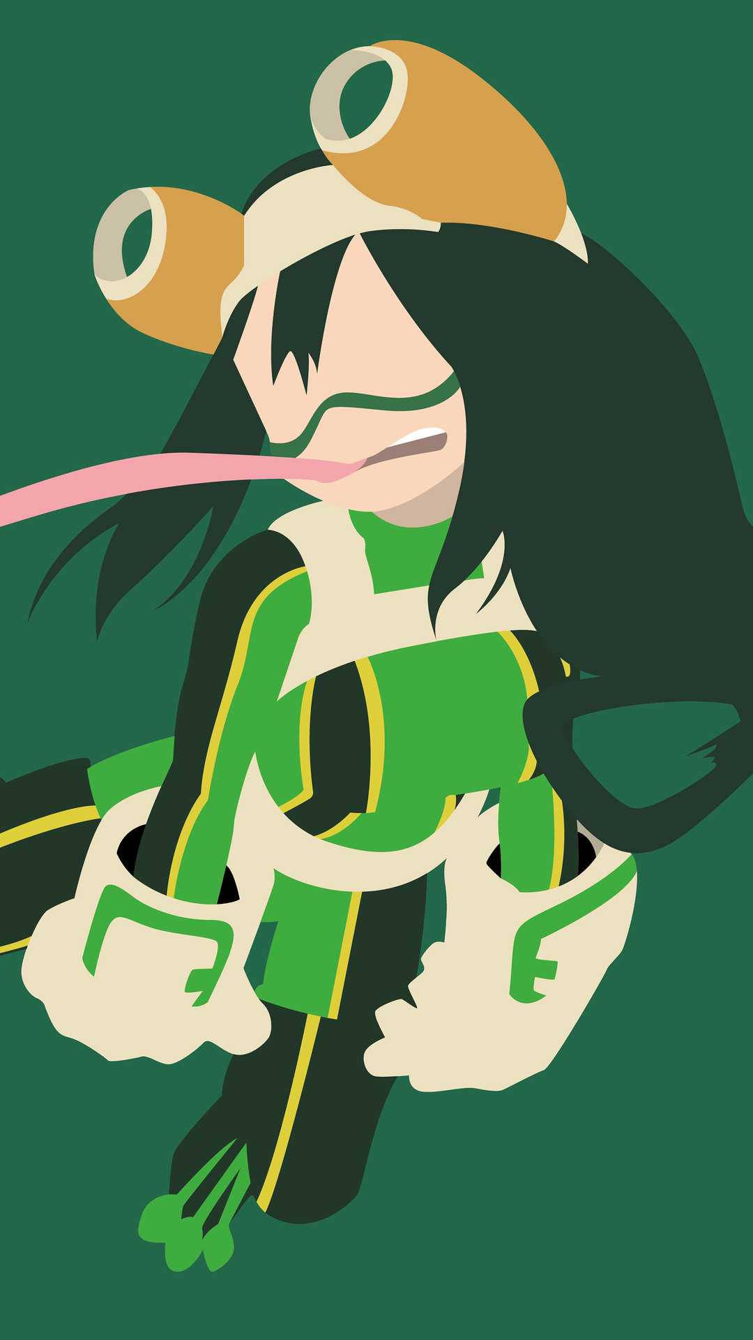 Froppy, anime character, frog-like ears, Full HD Phone Wallpaper