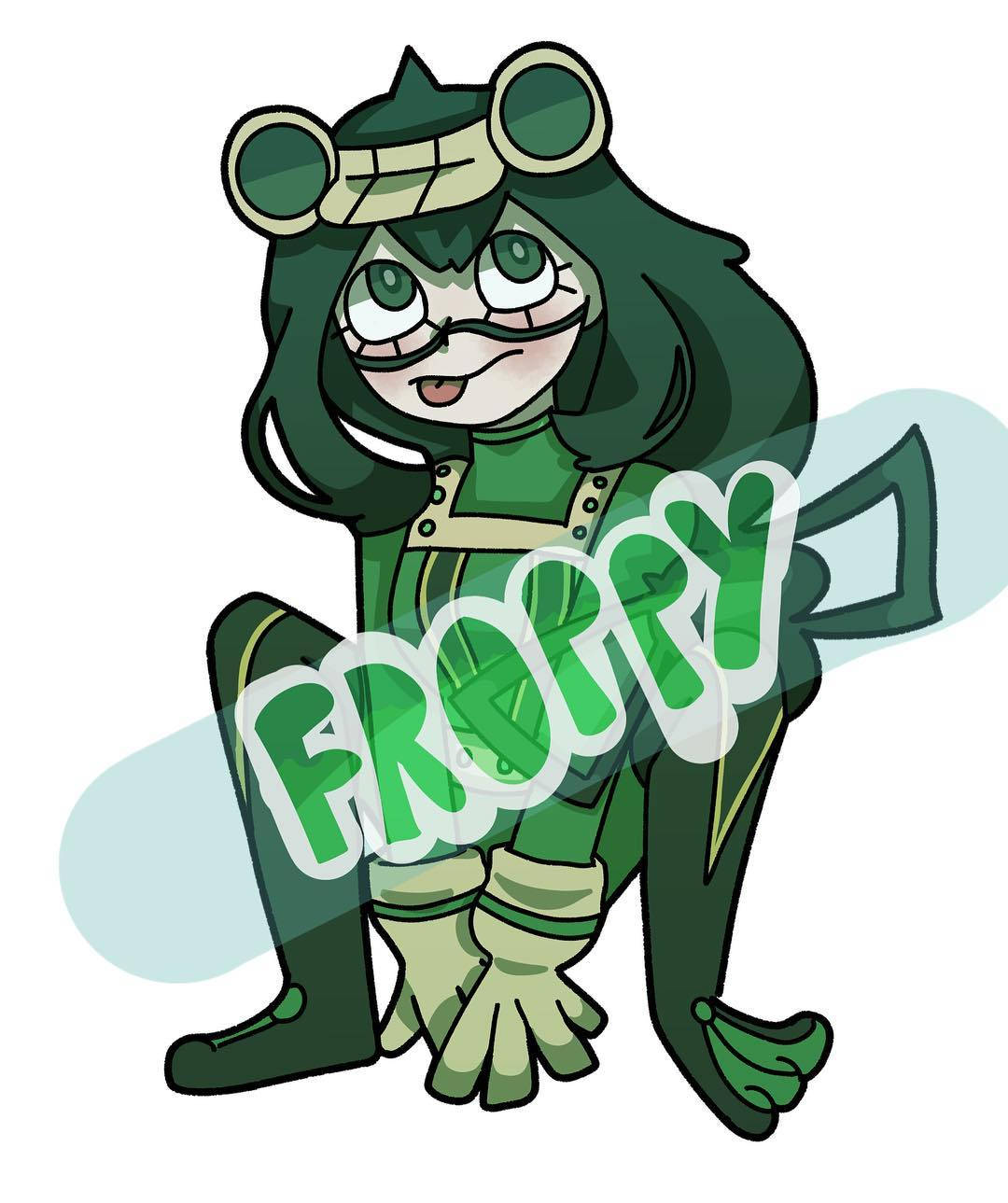Froppy, rainy season hero, green-haired anime character, HD Phone Wallpaper