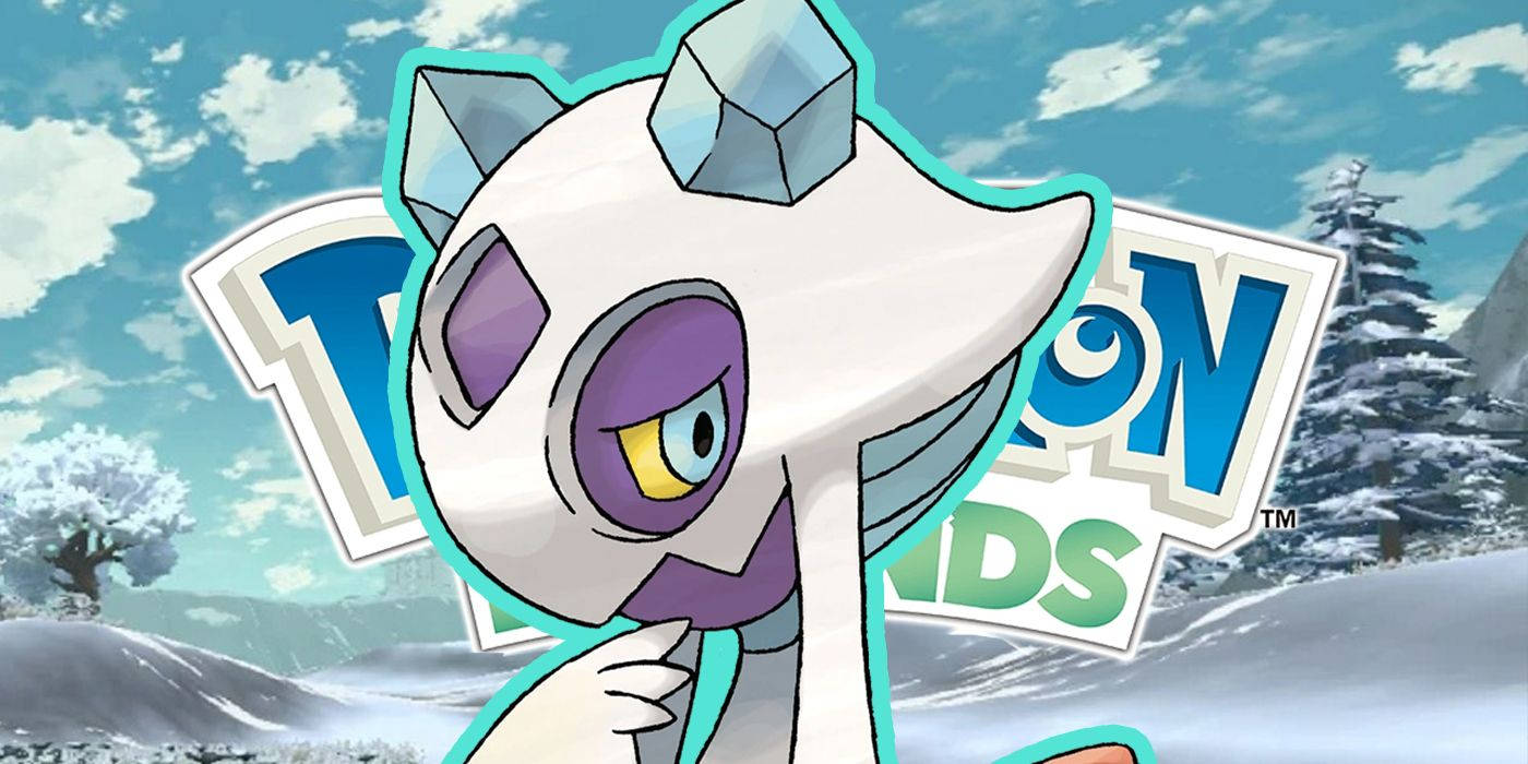 Froslass, snowy field, white ice-type Pokémon, HD Desktop Wallpaper