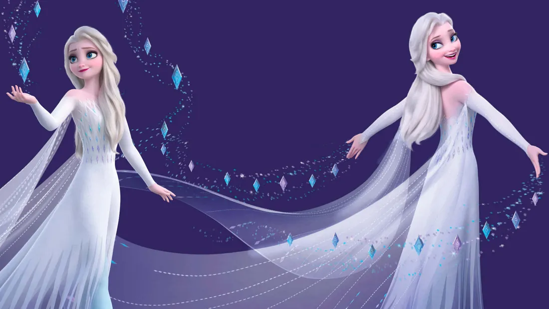 Frozen 2 Elsa White Dress