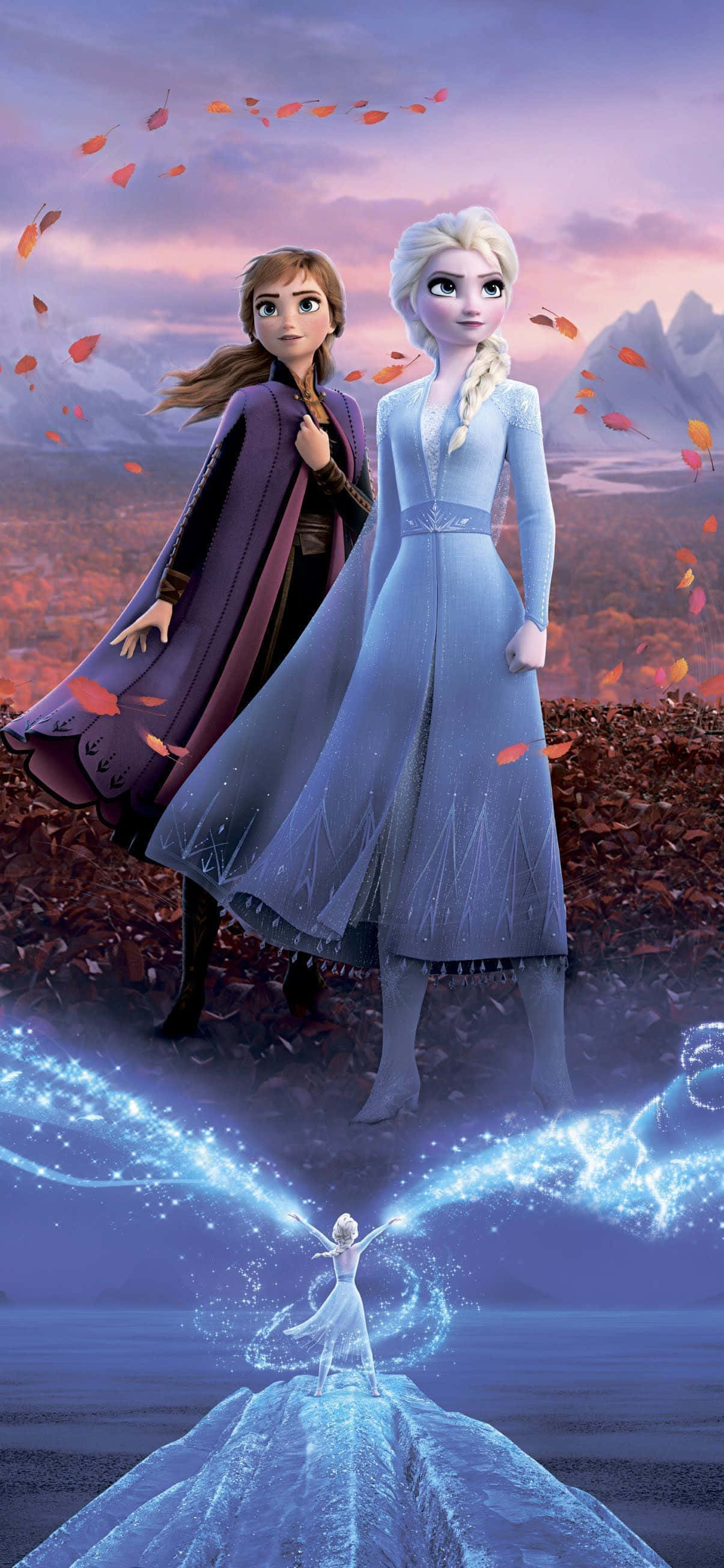 Frozen 2, Elsa, White Dress, 2K Phone Wallpaper
