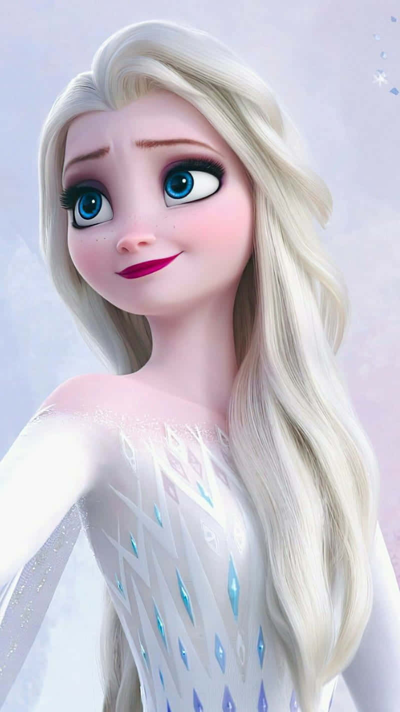 Frozen 2, Elsa, white dress, HD Phone Wallpaper