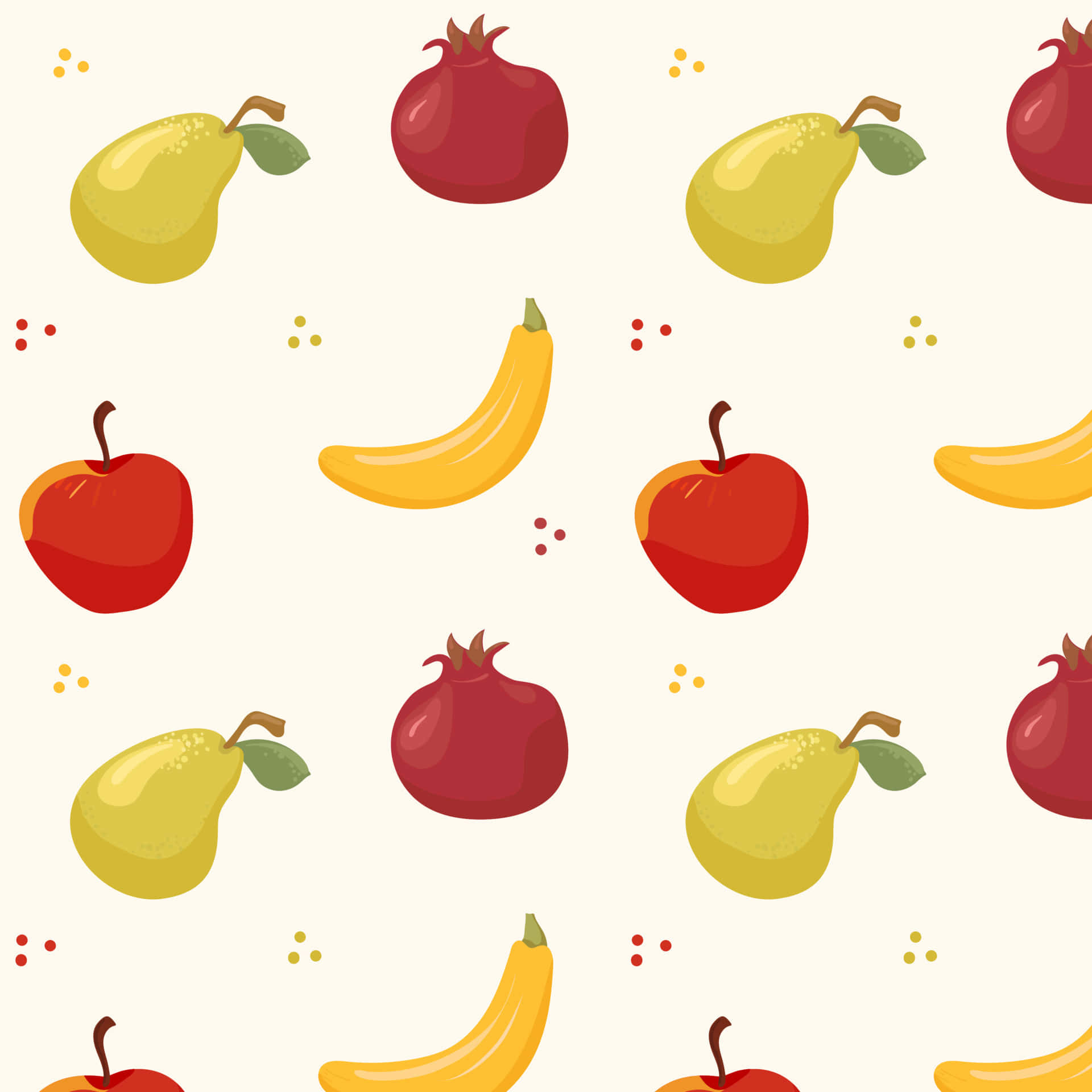 apples, pears, bananas, Full HD Desktop Wallpaper