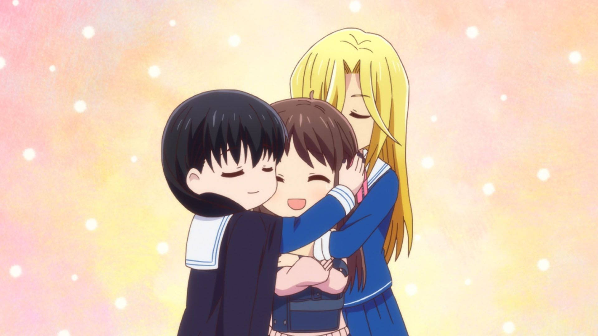 Fruits Basket, chibi, school uniforms, Full HD Desktop Wallpaper