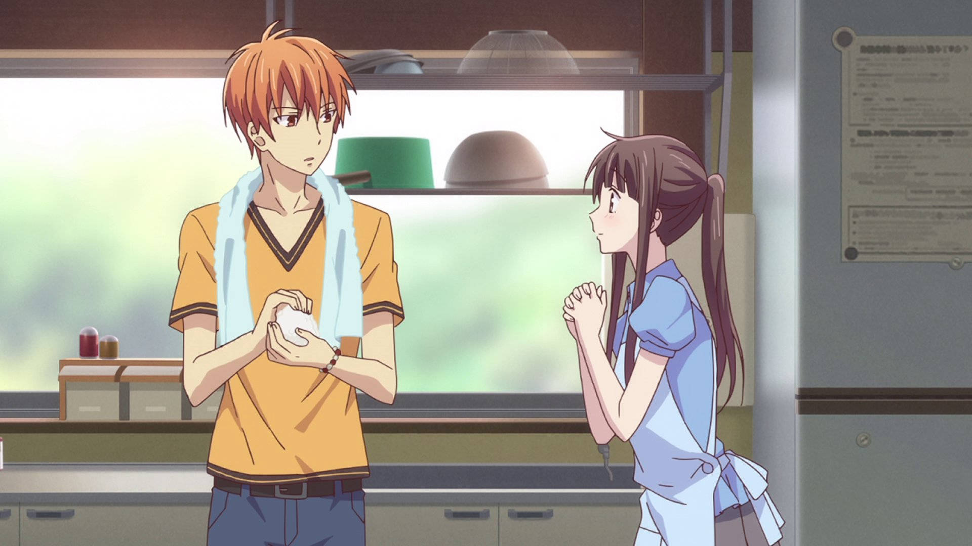Fruits Basket 2019, kitchen, anime teens, Full HD Desktop Wallpaper