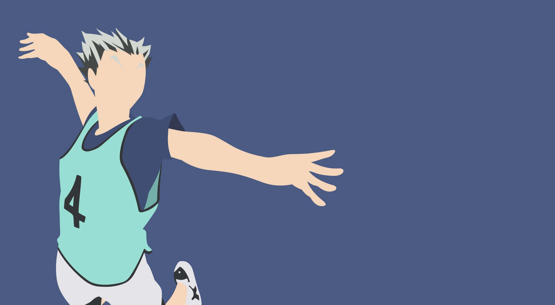Fukurodani, volleyball team, teal jersey, HD Desktop Wallpaper
