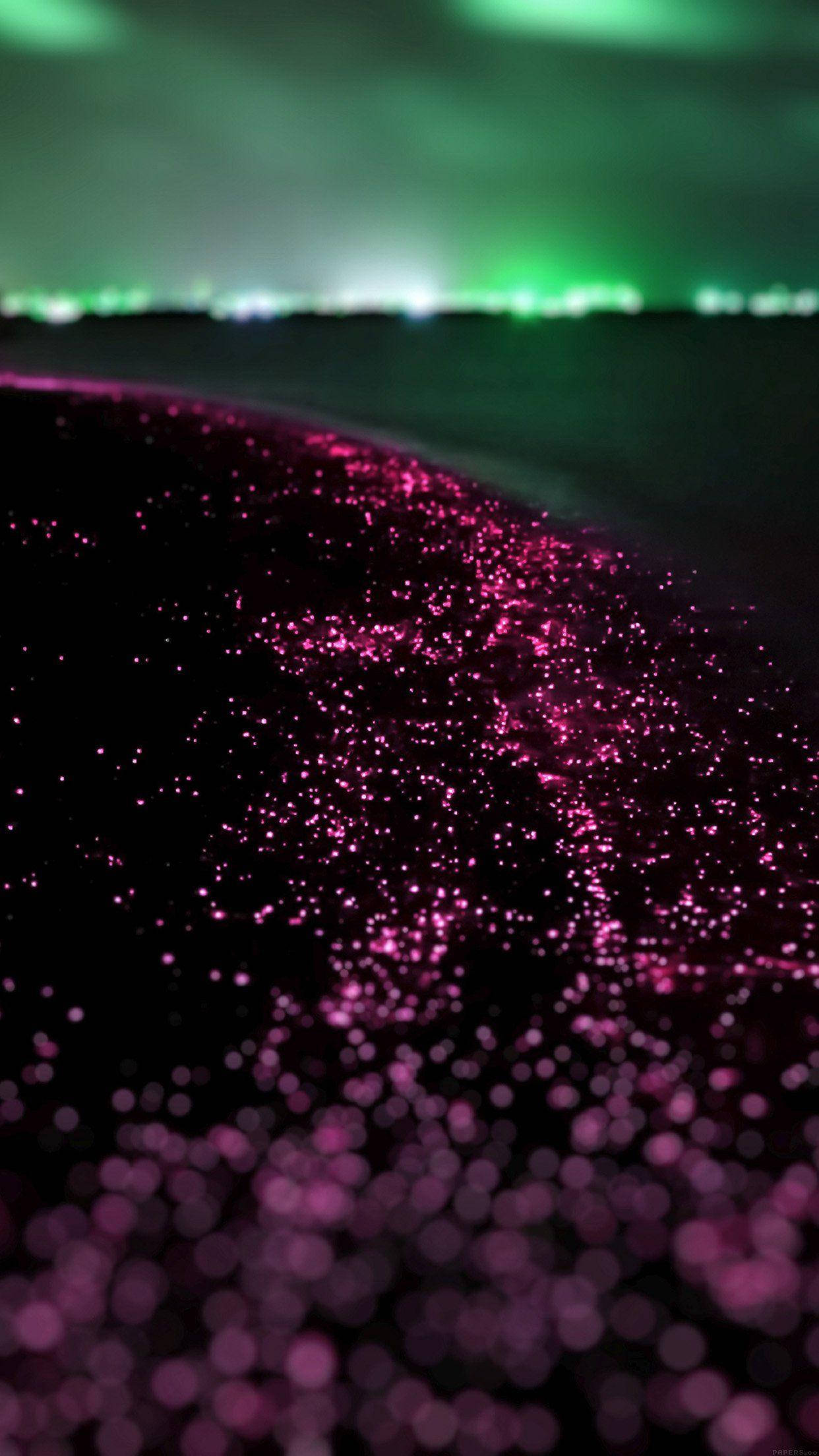 Pink Water, Green Sky, Cosmic Landscape, Full HD Phone Wallpaper