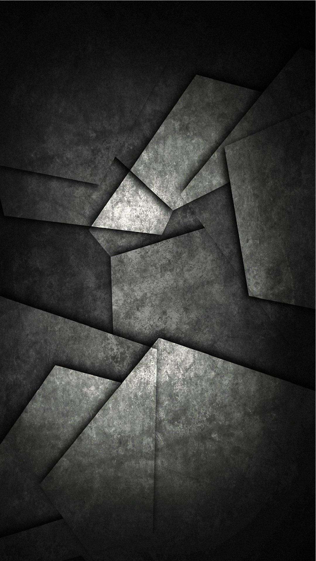 Android, black, abstract, Full HD Phone Wallpaper