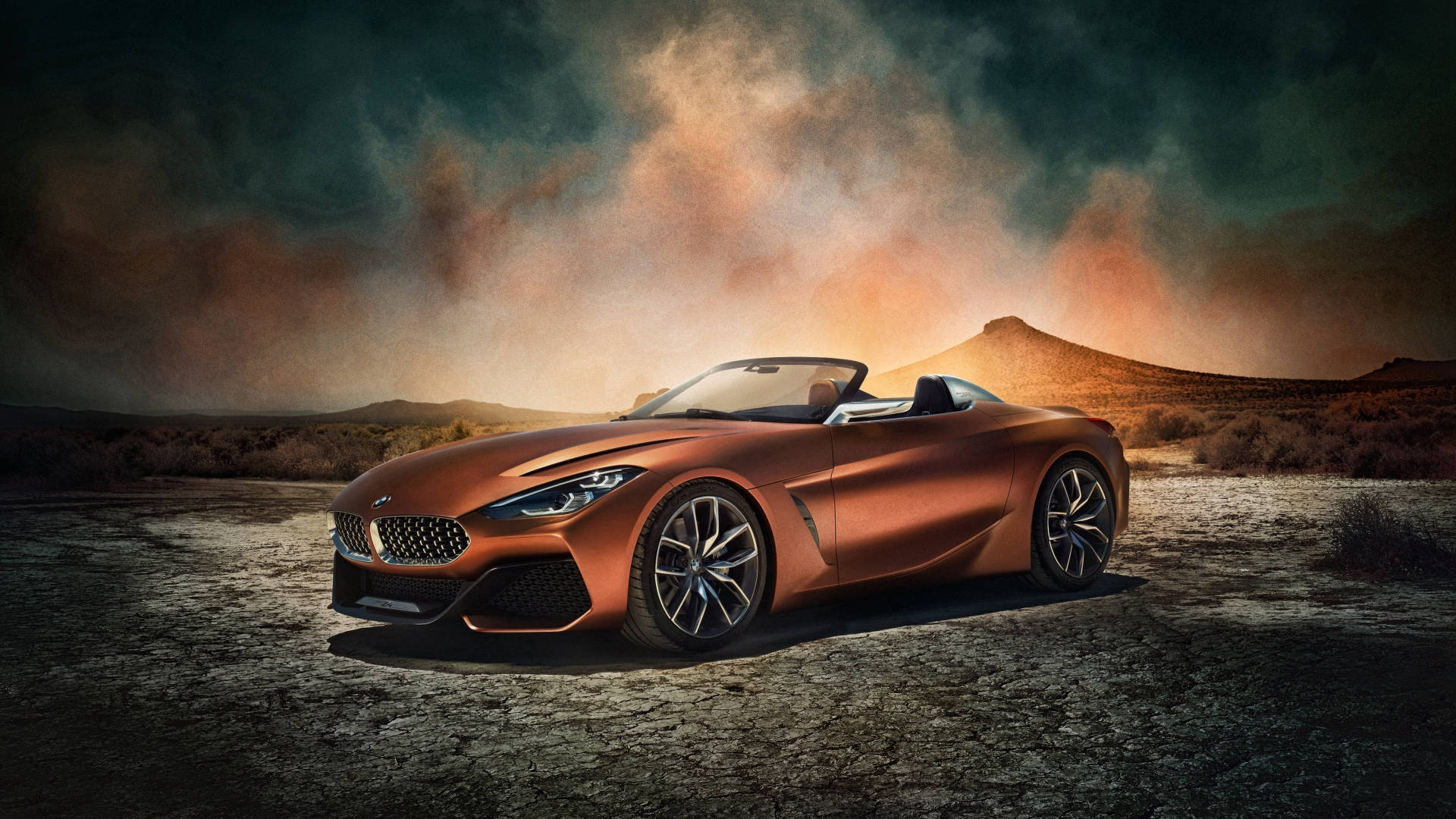 2021 Z4, orange, copper, Full HD Desktop Wallpaper