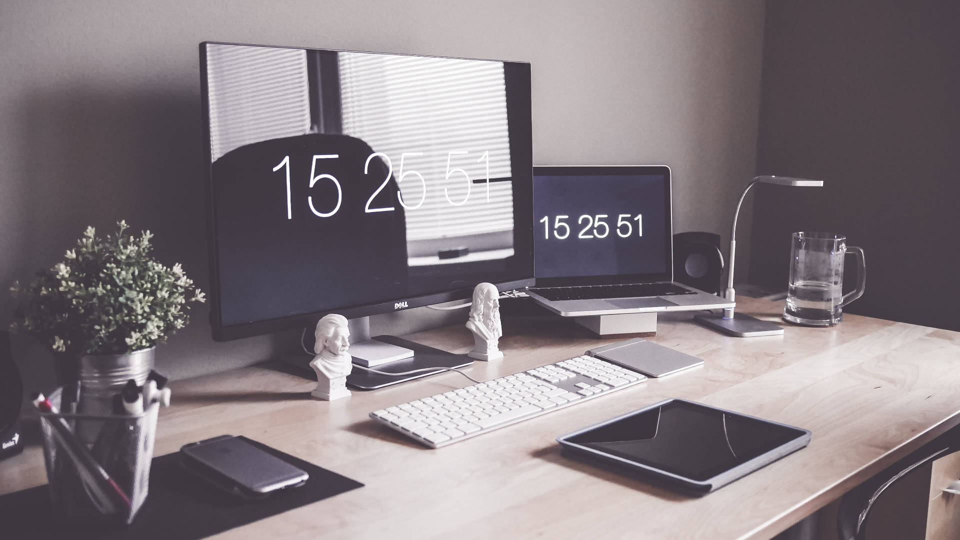 Full HD Computer Desktop, dual monitors, laptops, Full HD Desktop Wallpaper