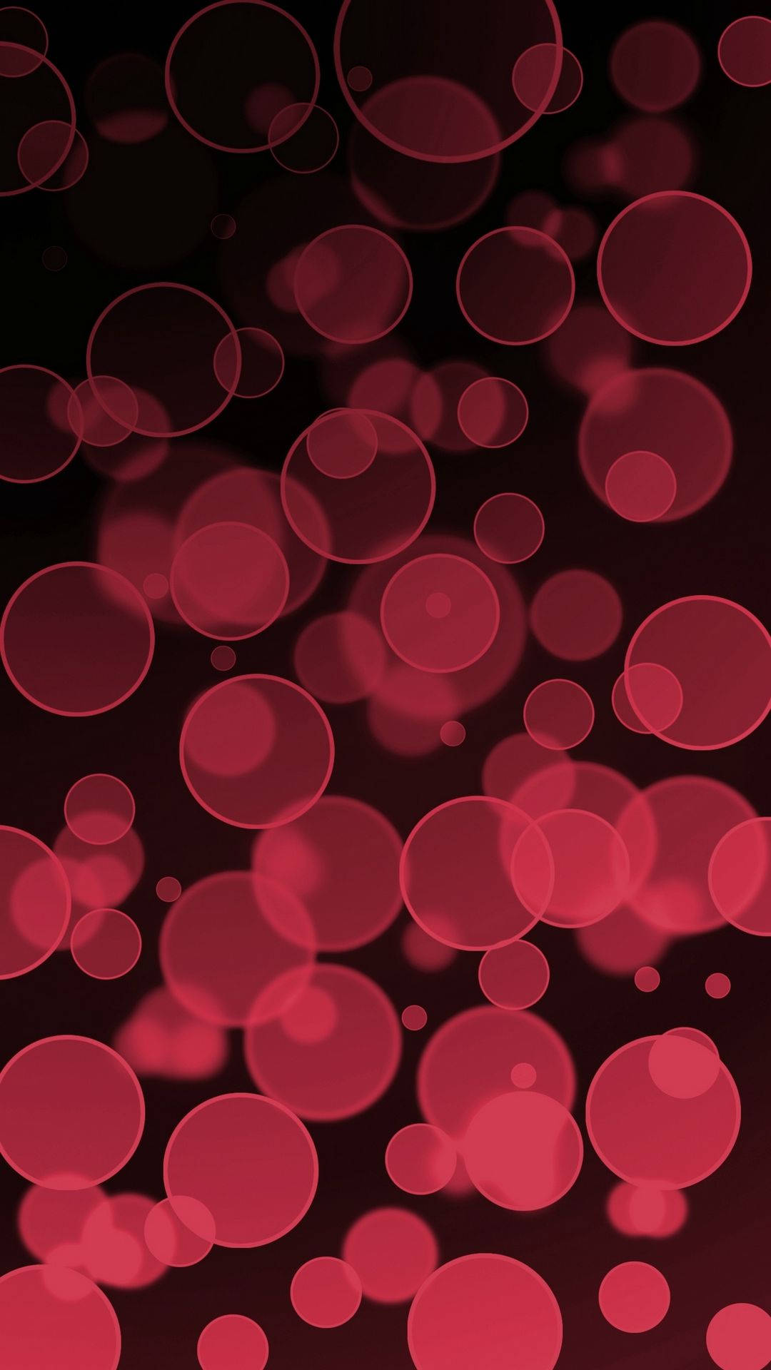 Full HD Tablet, red circles, translucent circles, Full HD Phone Wallpaper