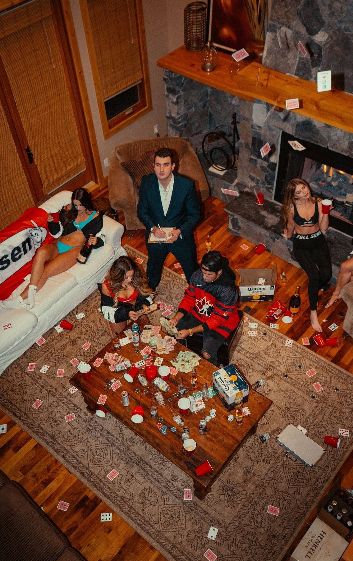 Full Send, pranksters, indoor party, HD Phone Wallpaper