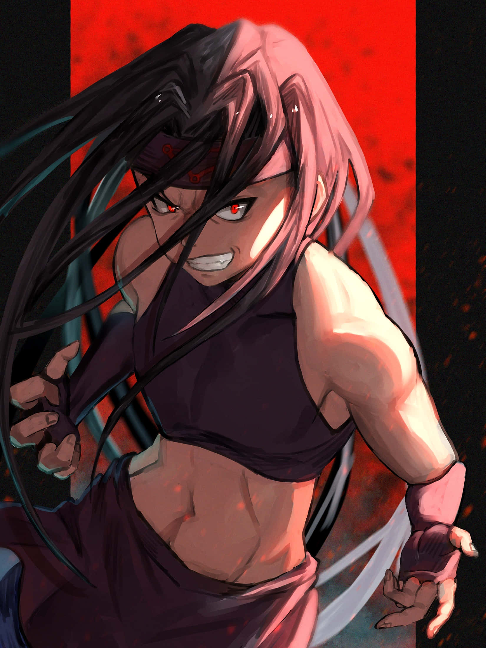 Envy, Fullmetal Alchemist, long dark hair, Full HD Phone Wallpaper