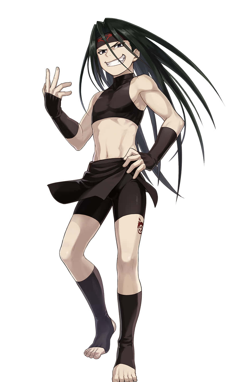Envy, Fullmetal Alchemist, black ninja-style attire, HD Phone Wallpaper