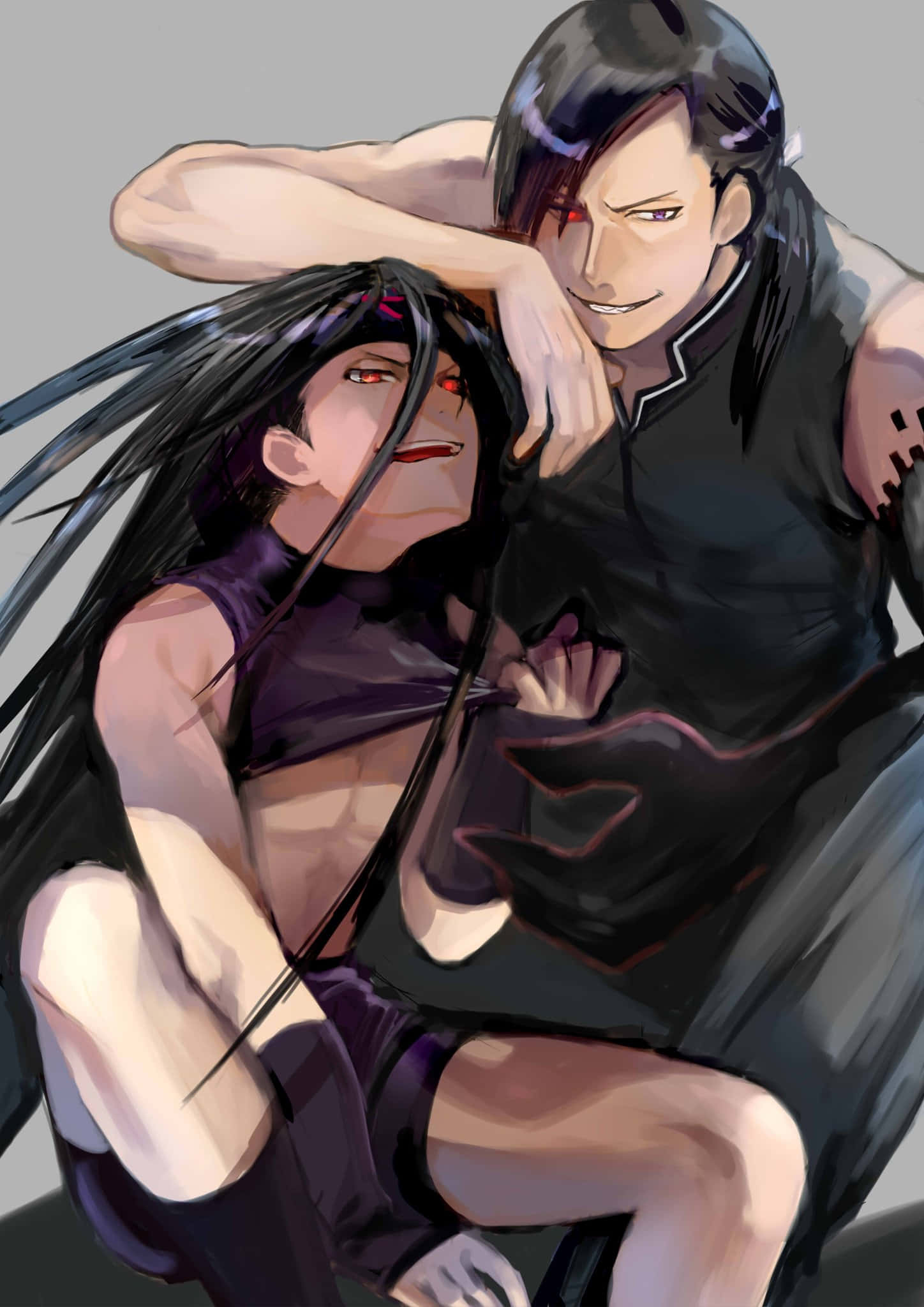 Fullmetal Alchemist, Envy, red eyes, Full HD Phone Wallpaper