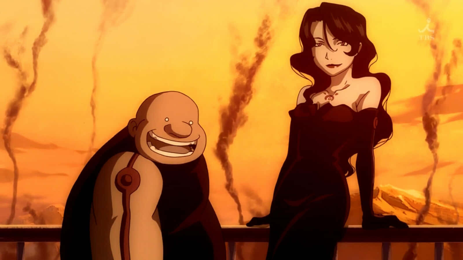 Fullmetal Alchemist, Gluttony, fiery orange sunset, HD Desktop Wallpaper