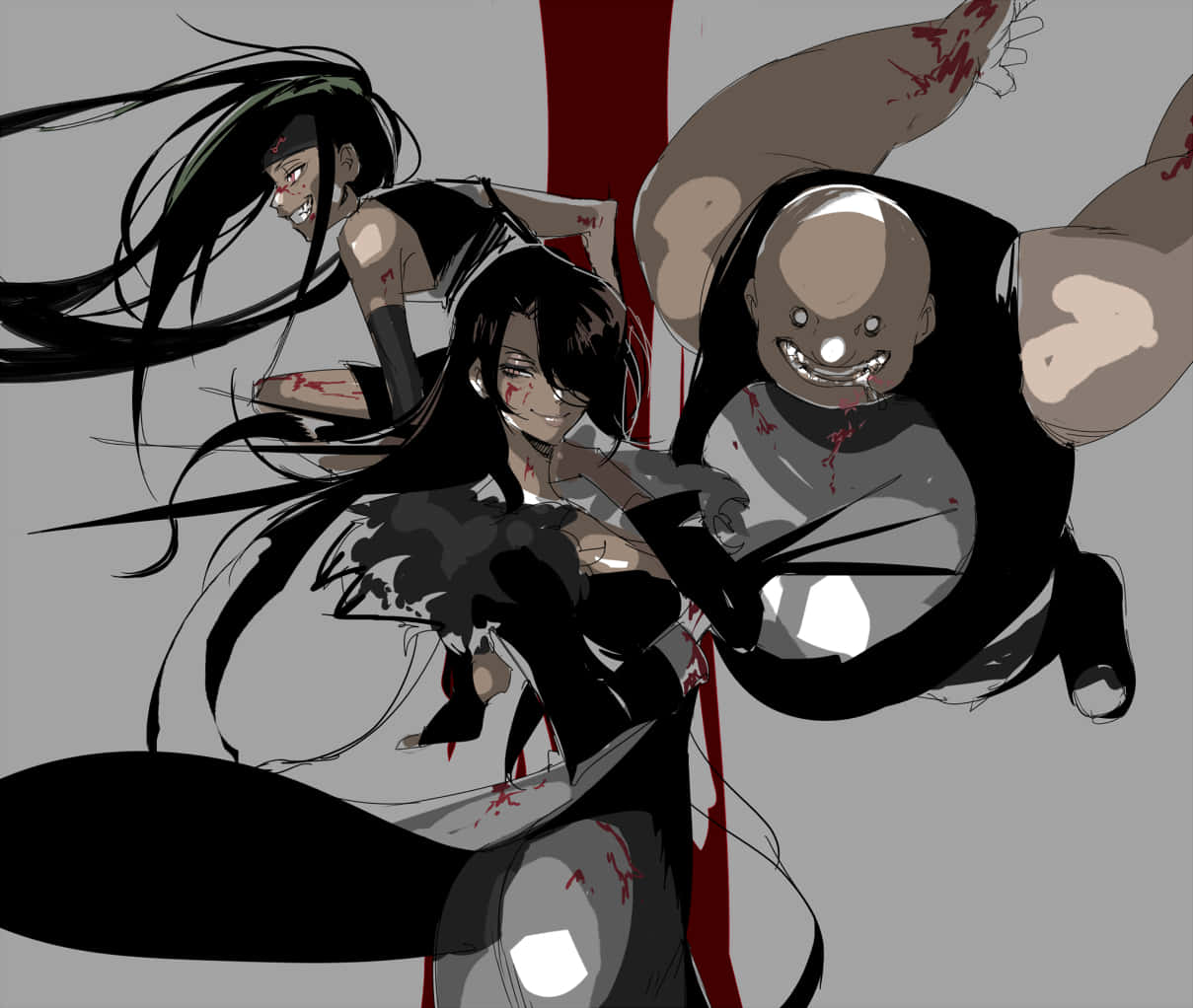 Fullmetal Alchemist, Gluttony, anime-style, SD Desktop Wallpaper