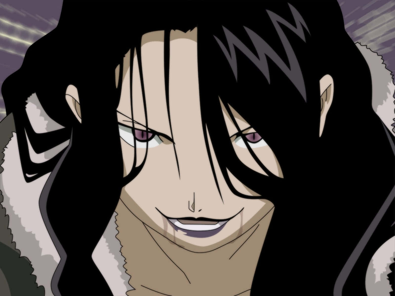 Fullmetal Alchemist Lust, anime character, long black hair, HD Desktop Wallpaper