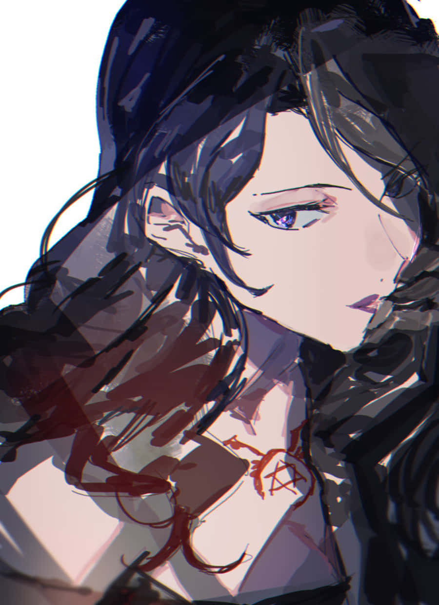 Fullmetal Alchemist Lust, Lust, dark hair, SD Phone Wallpaper
