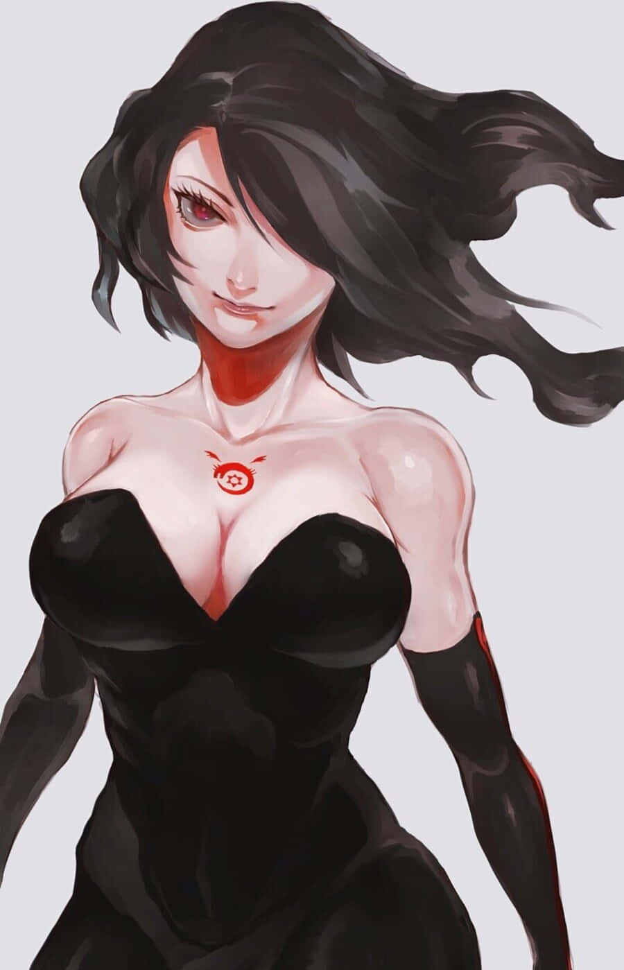 Fullmetal Alchemist, Lust, black hair, HD Phone Wallpaper
