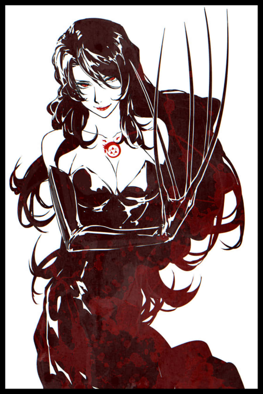 Fullmetal Alchemist Lust, Lust, adamantium claws, HD Phone Wallpaper