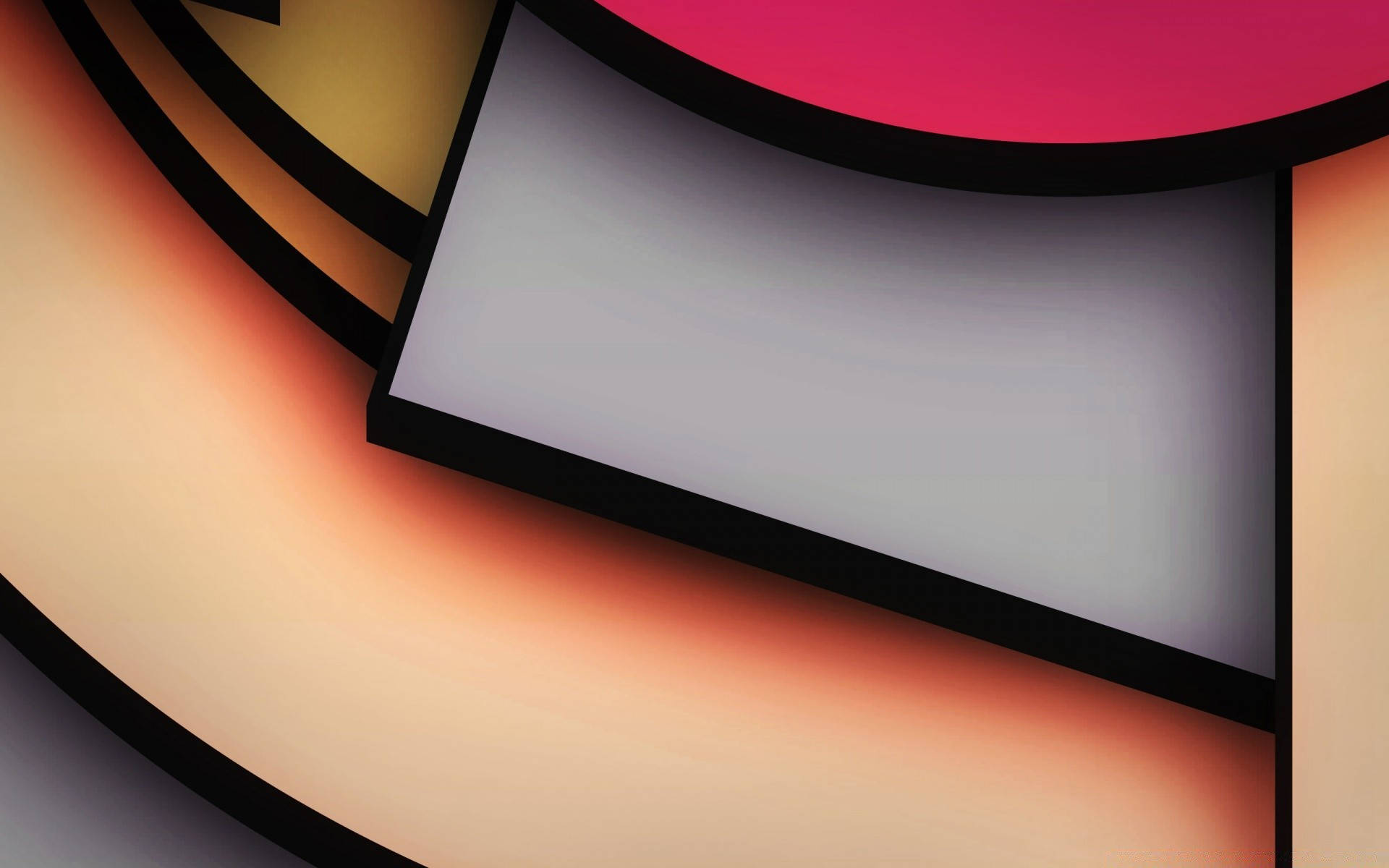 pink, orange, gray, Full HD Desktop Wallpaper