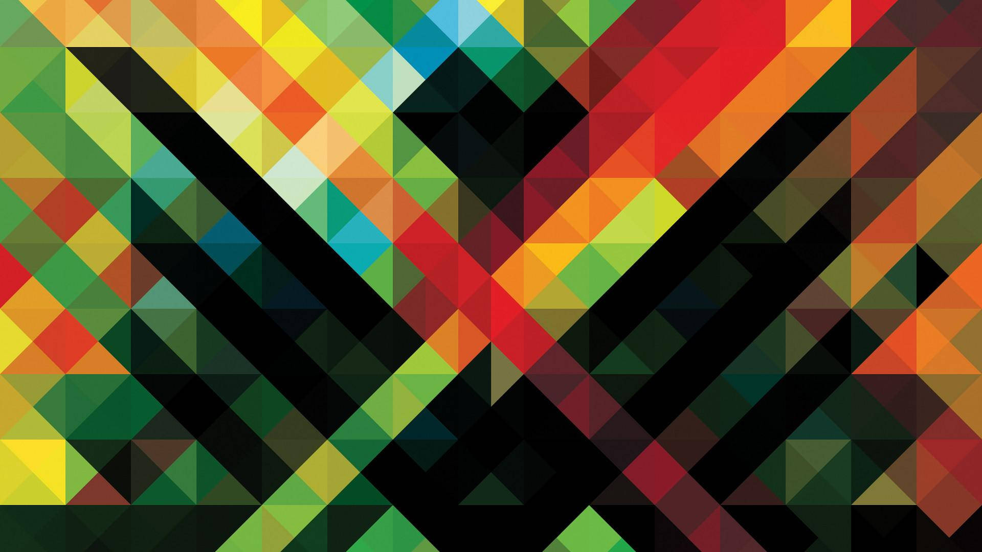 funky, reggae pattern, geometric, Full HD Desktop Wallpaper