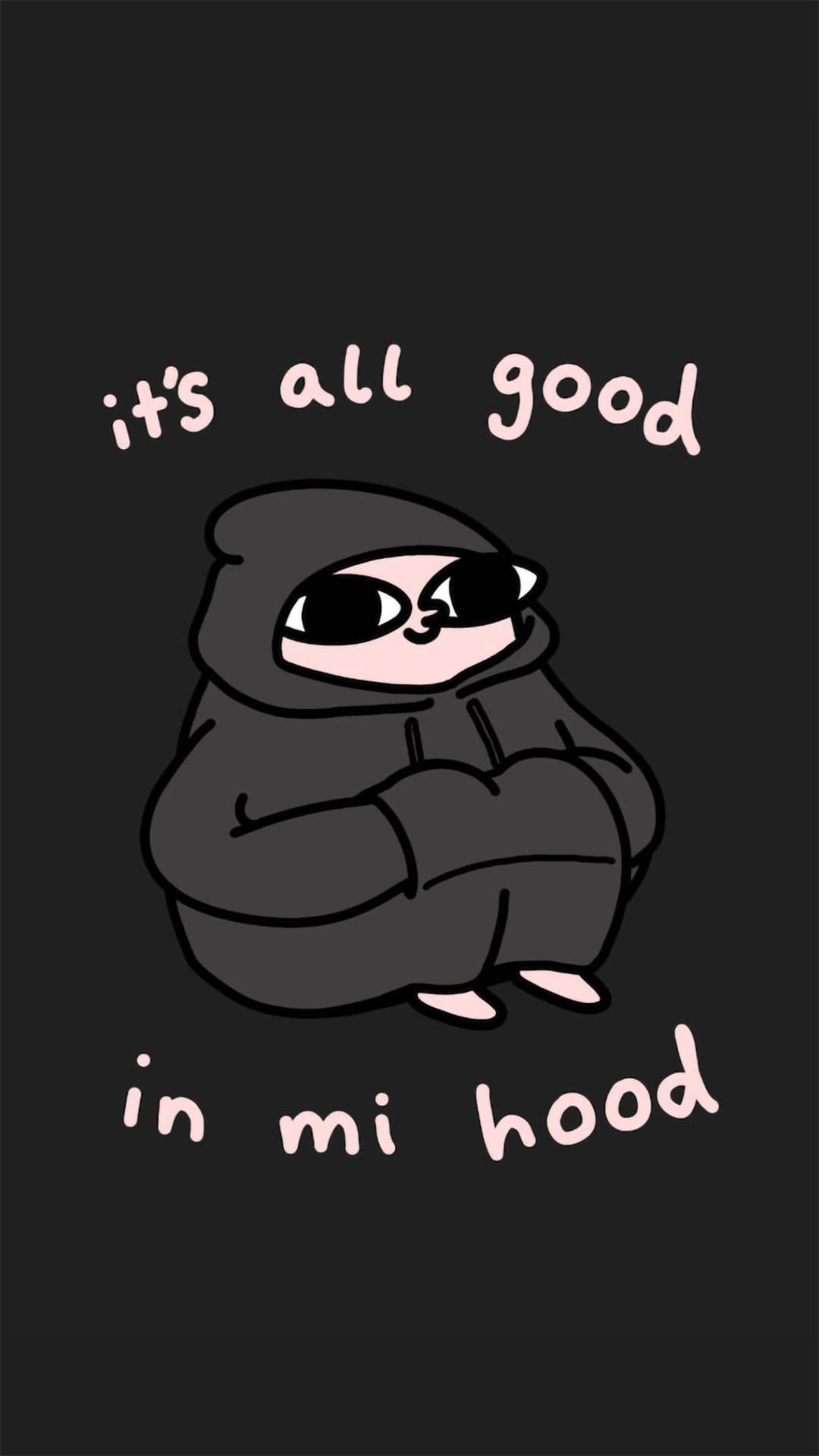funny aesthetic hoodie ketnipz, cartoon sloth, black hoodie, Full HD Phone Wallpaper