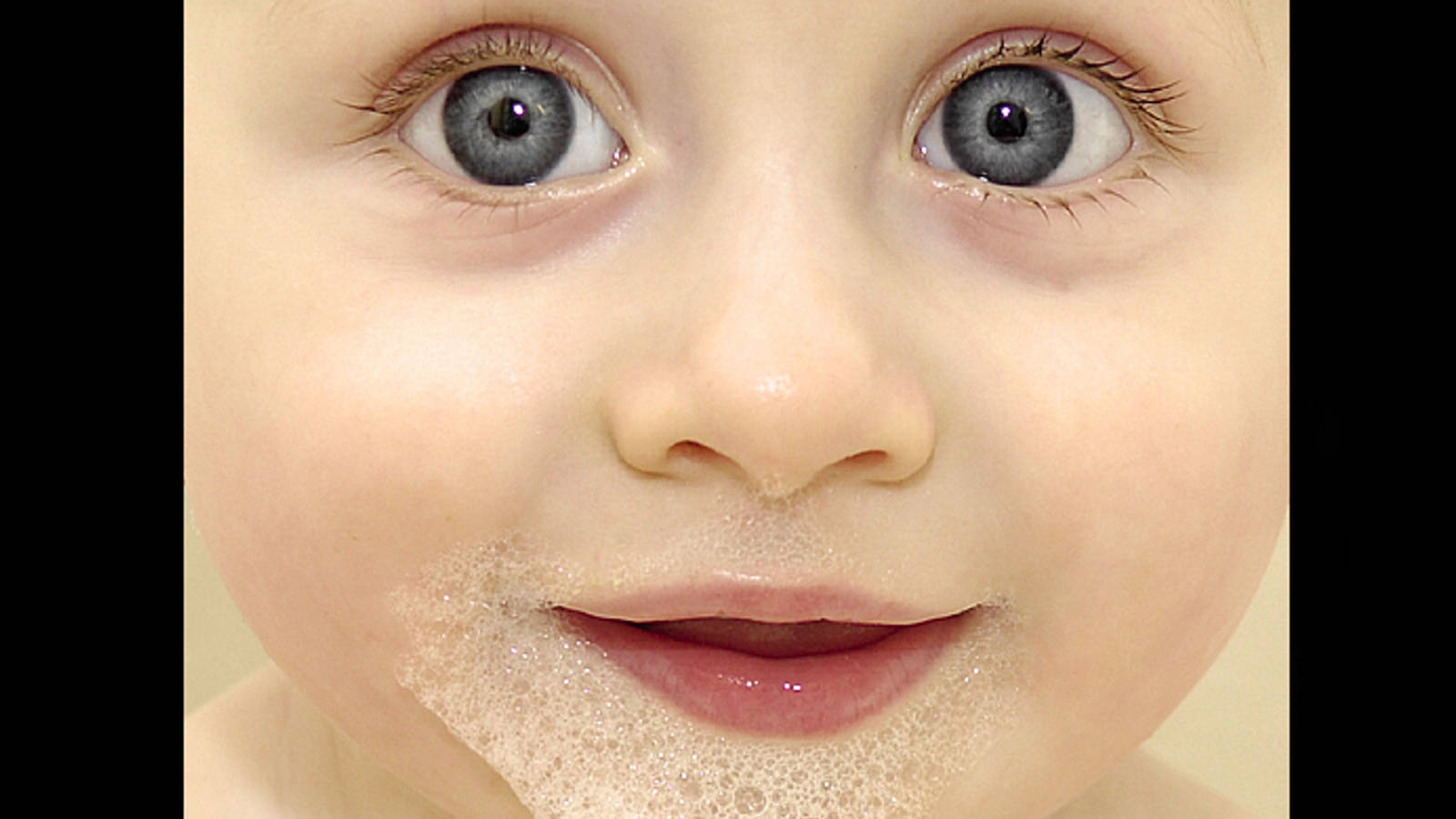 Funny Baby, big eyes, blue eyes, HD Desktop Wallpaper