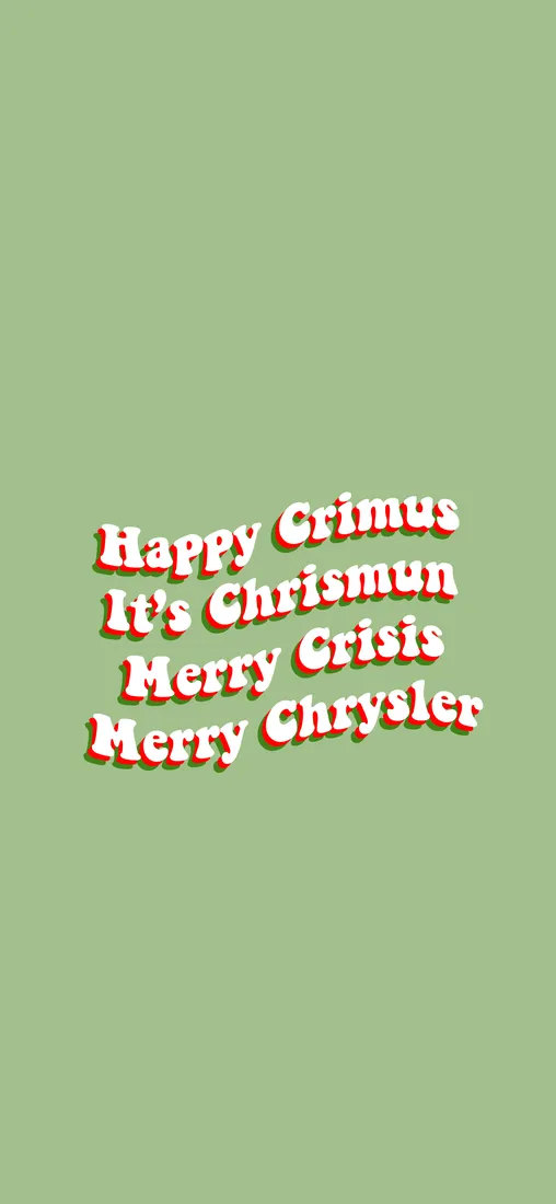 Funny Christmas iPhone