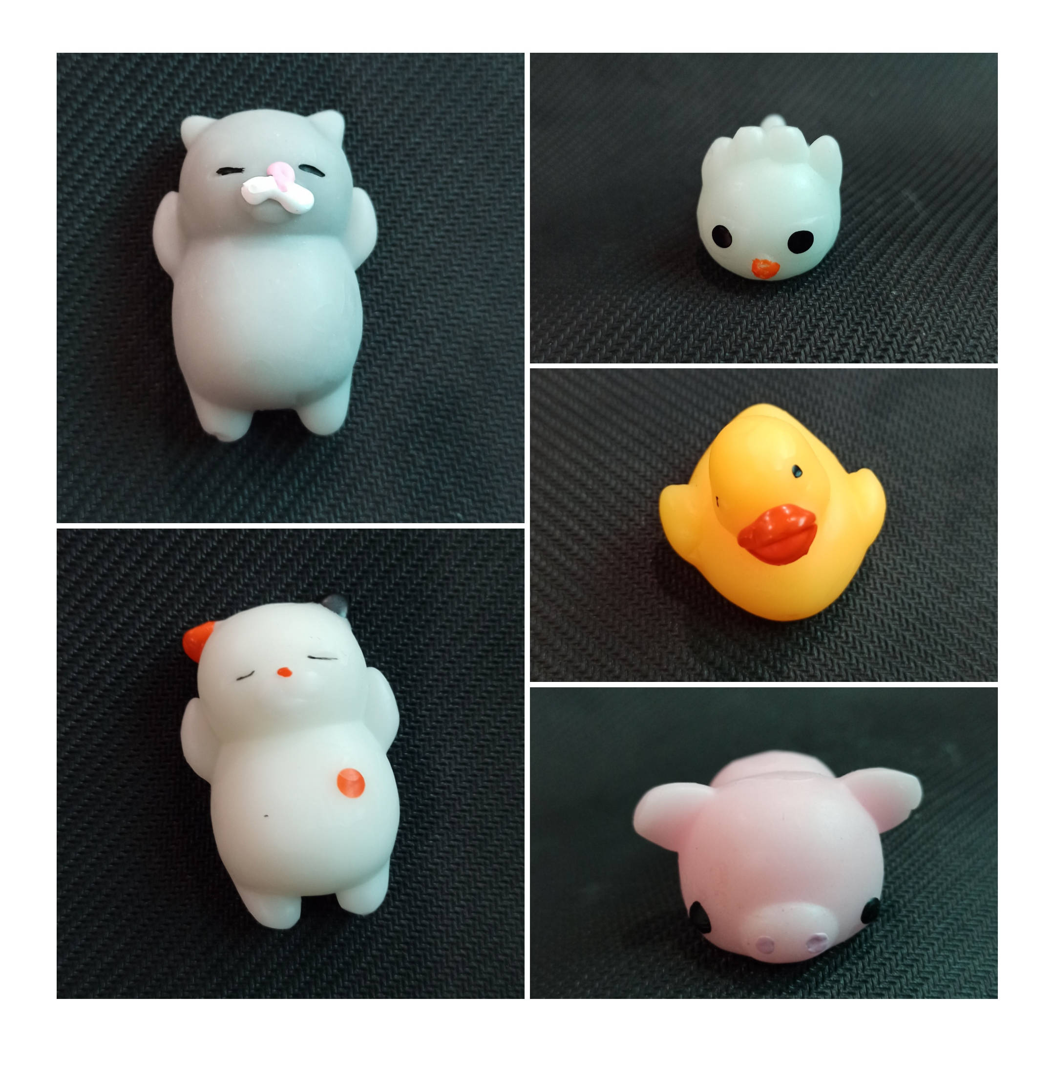 kawaii cute animals, cat, duck, Full HD Phone Wallpaper