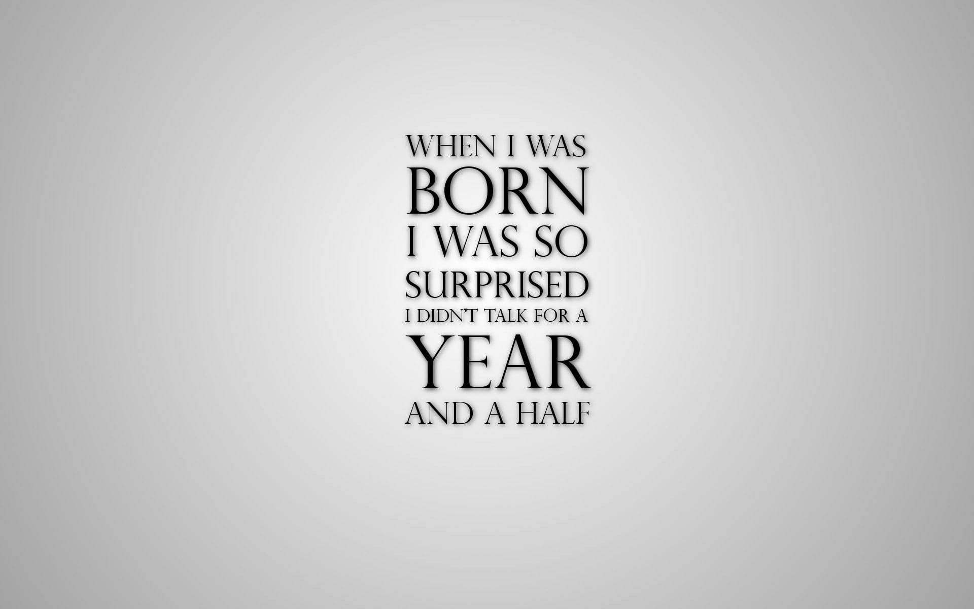 Funny Desktop, black text, soft gradient gray background, Full HD Desktop Wallpaper