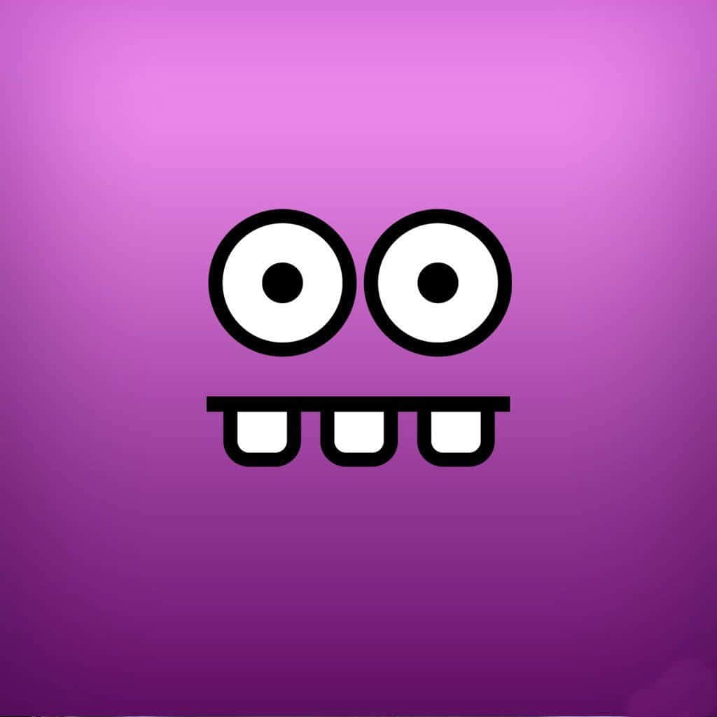 Funny Face, Goofy Expression, minimalist cartoon monster face, SD Desktop Wallpaper