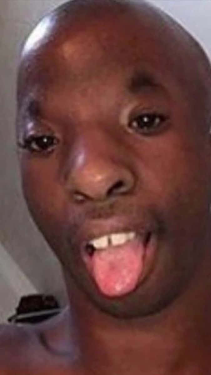 Tongue Out Funny Discord PFP, bald man, tongue out, SD Phone Wallpaper