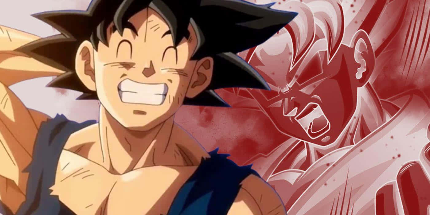 Goku, red-hued rival, anime character, HD Desktop Wallpaper