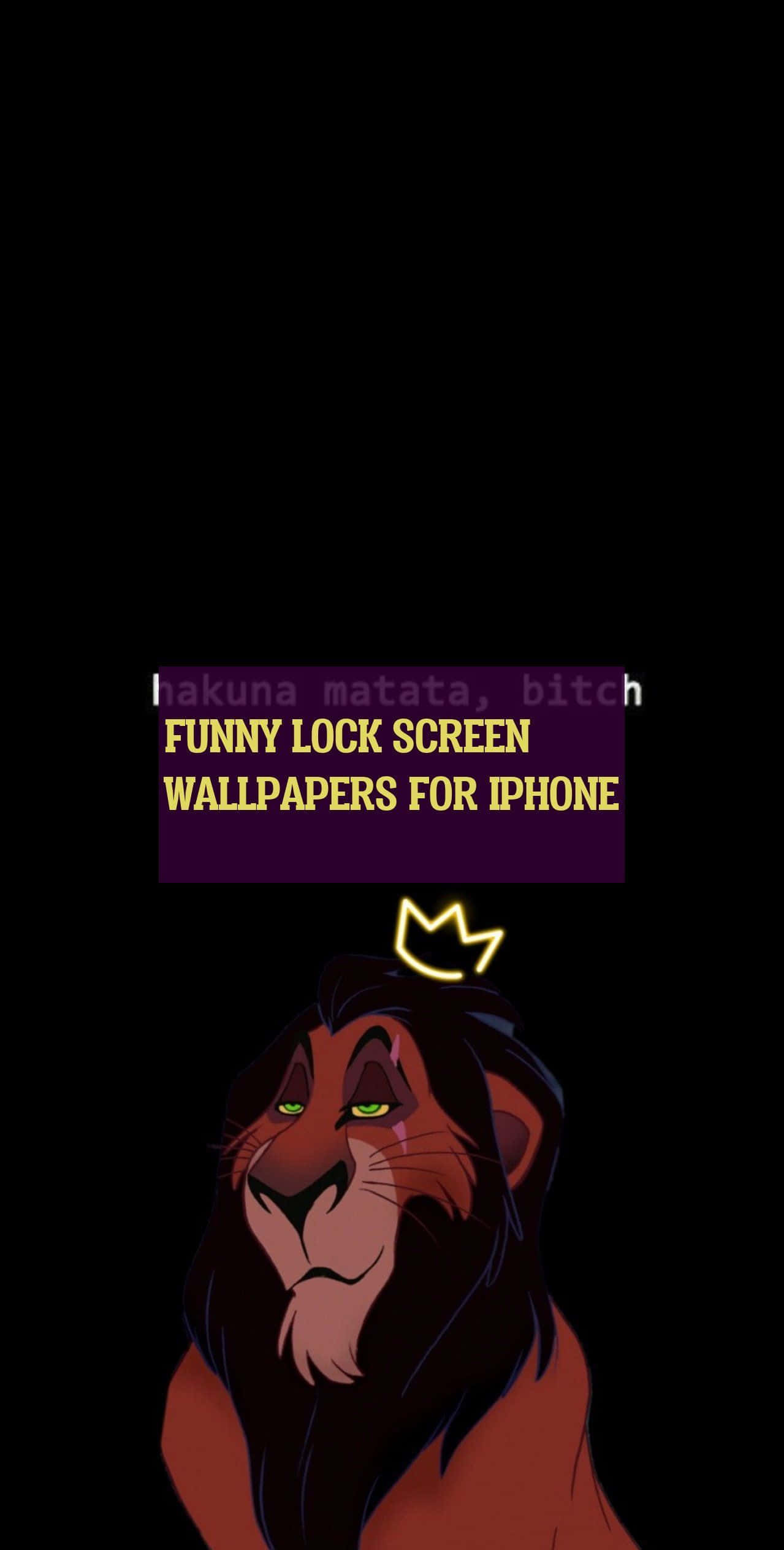 cartoon lion, glowing green eyes, glowing crown, Full HD Phone Wallpaper